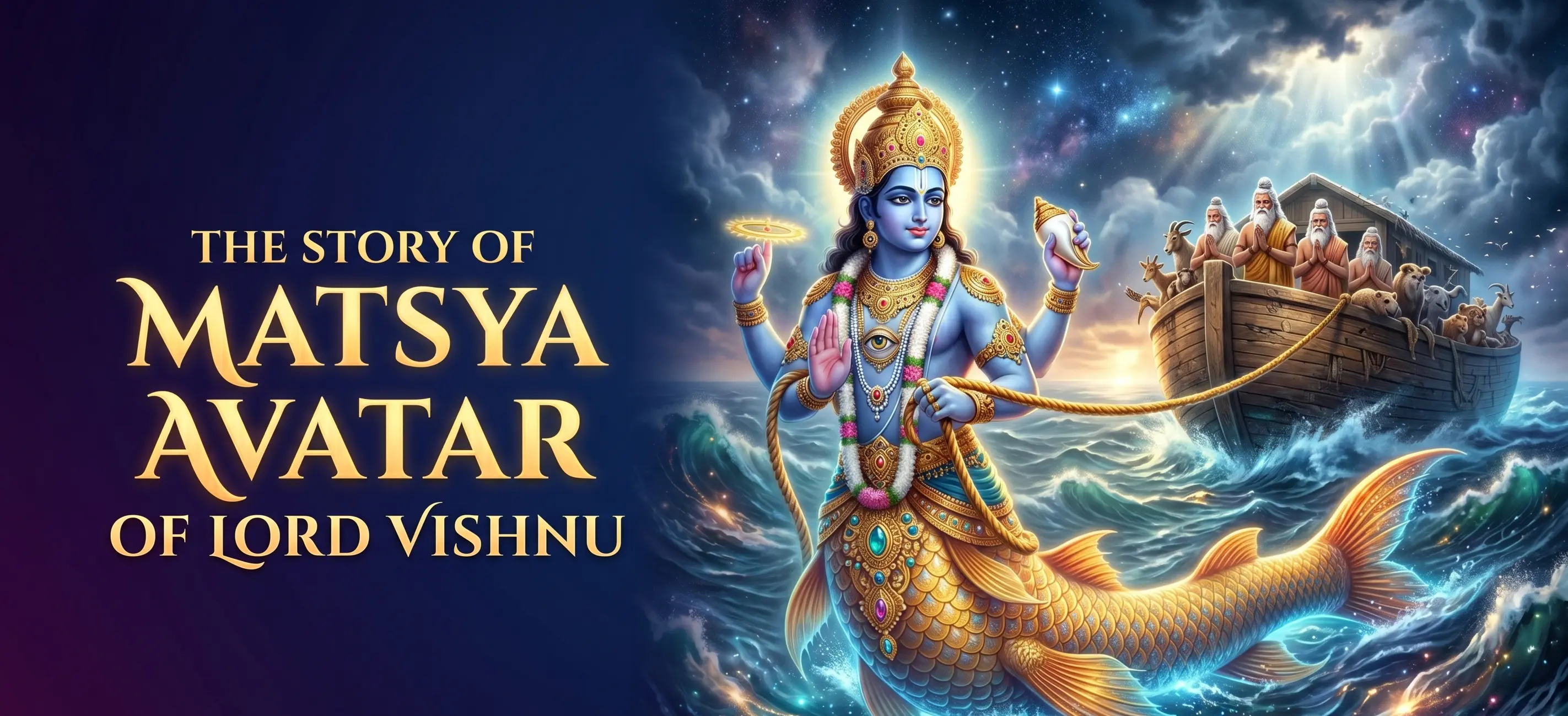 Matsya Avatar of Lord Vishnu – Story, Meaning & Significance