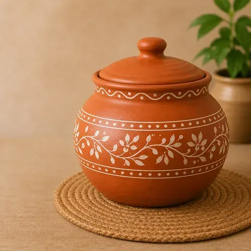 Handcrafted Terracotta Utensils Set – Traditional Clay Cookware & Kitchenware for Healthy Cooking & Gifting
