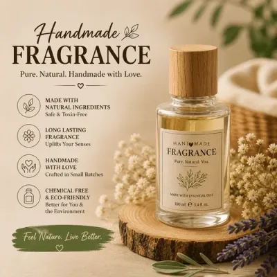 Handmade Natural Fragrance – Artisan Attar & Perfume for Men & Women | Aromatherapy & Gifting primary image