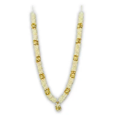 Premium Handmade Decorative Mala for Temple, Photo Frame & Bridal Decor Garland primary image