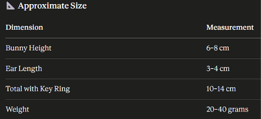 Size & Weight
